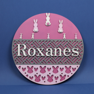 Décoration de porte personnalisée